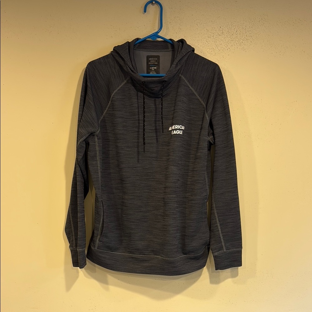 American Eagle Outfitters Gray Sweatshirt Hoodie Casual